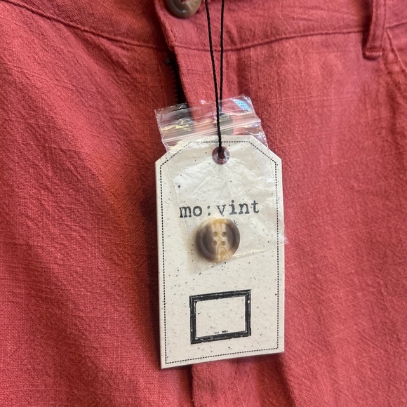 Mo : Vint New York Wide Leg Rust Pants Size Medium NWT - Picture 3 of 8